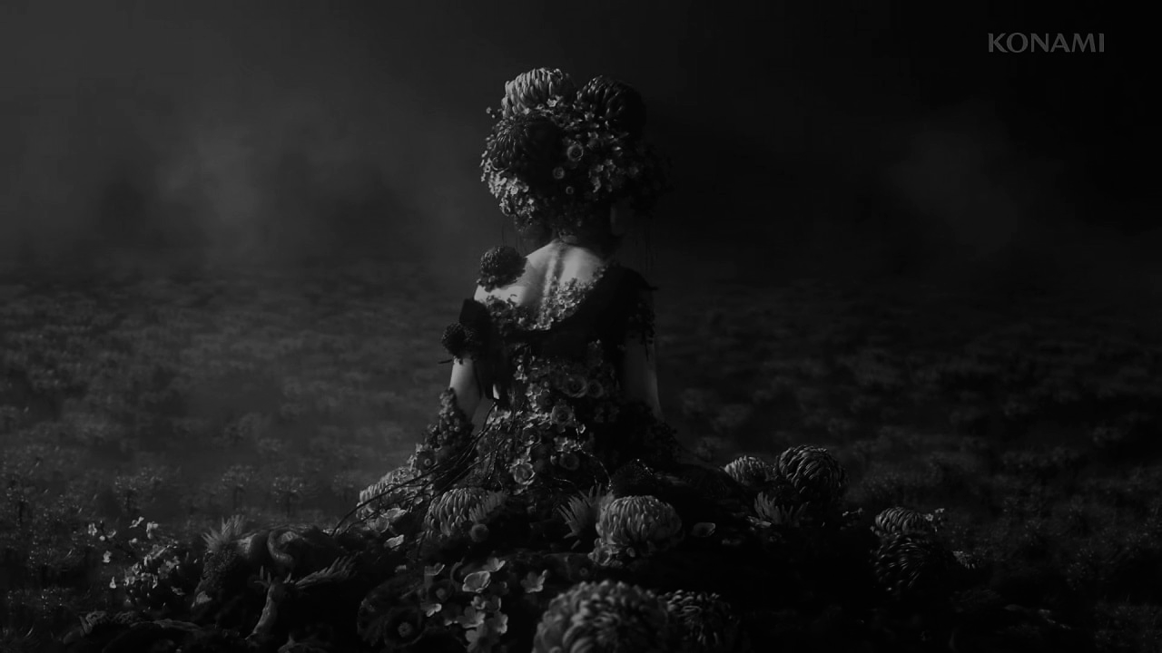 Hinako in a fog-covered field, Silent Hill f